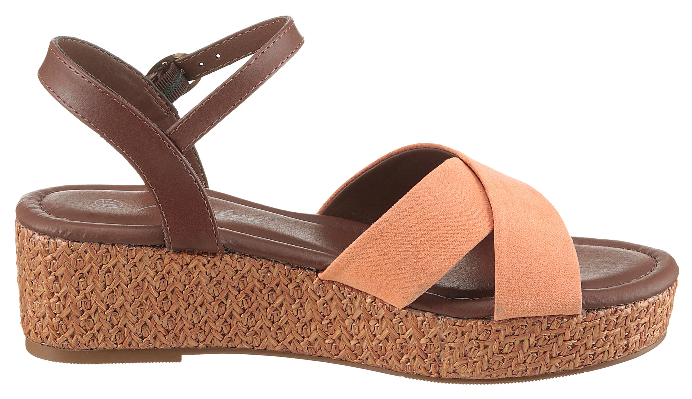 Aniston SHOES Keilsandalette  , Sommerschuh, Riemchensandale, Keilabsatz - NEUE KOLLEKTION