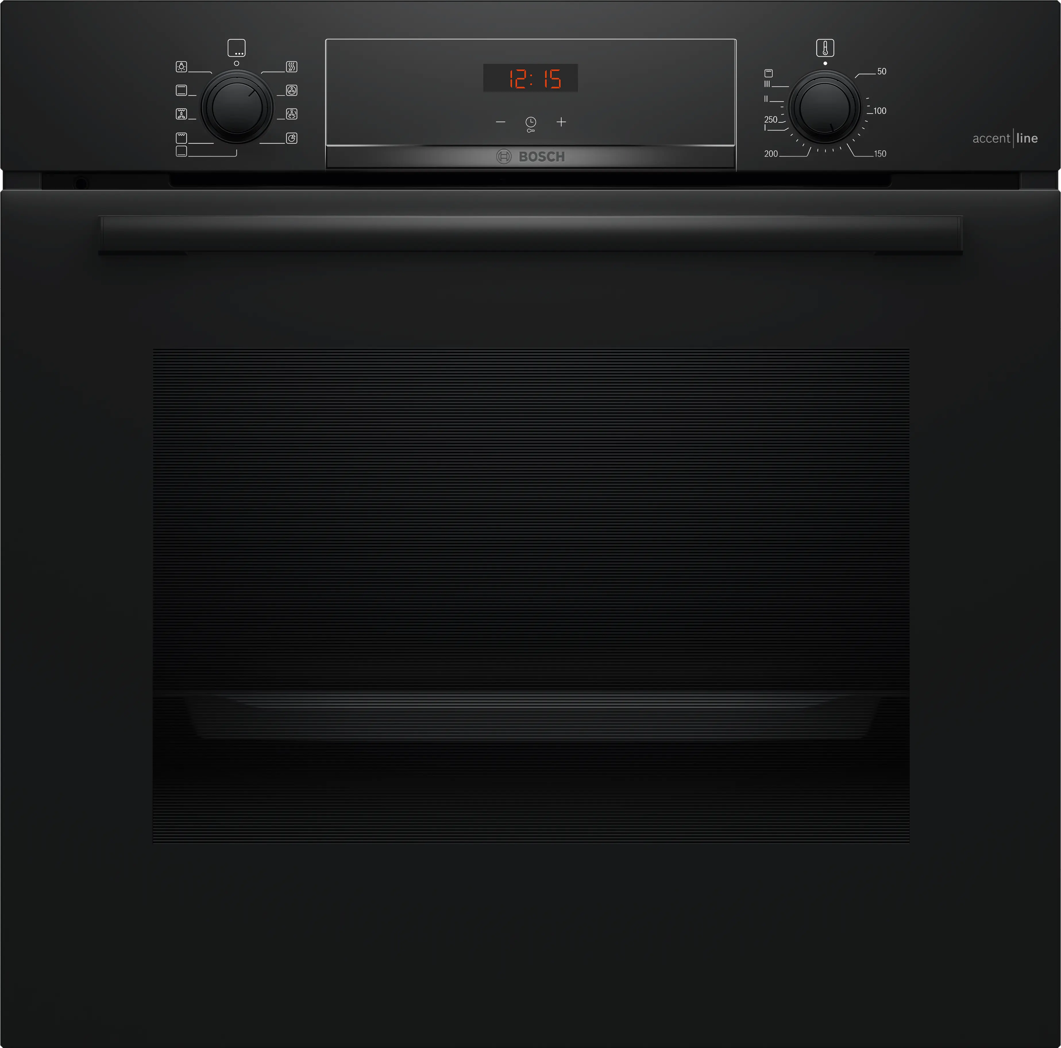 Serie 4 Bakoven 60 x 60 cm Zwart
