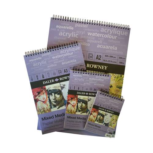 DALER-ROWNEY Optima Mixed Media Spiralblock