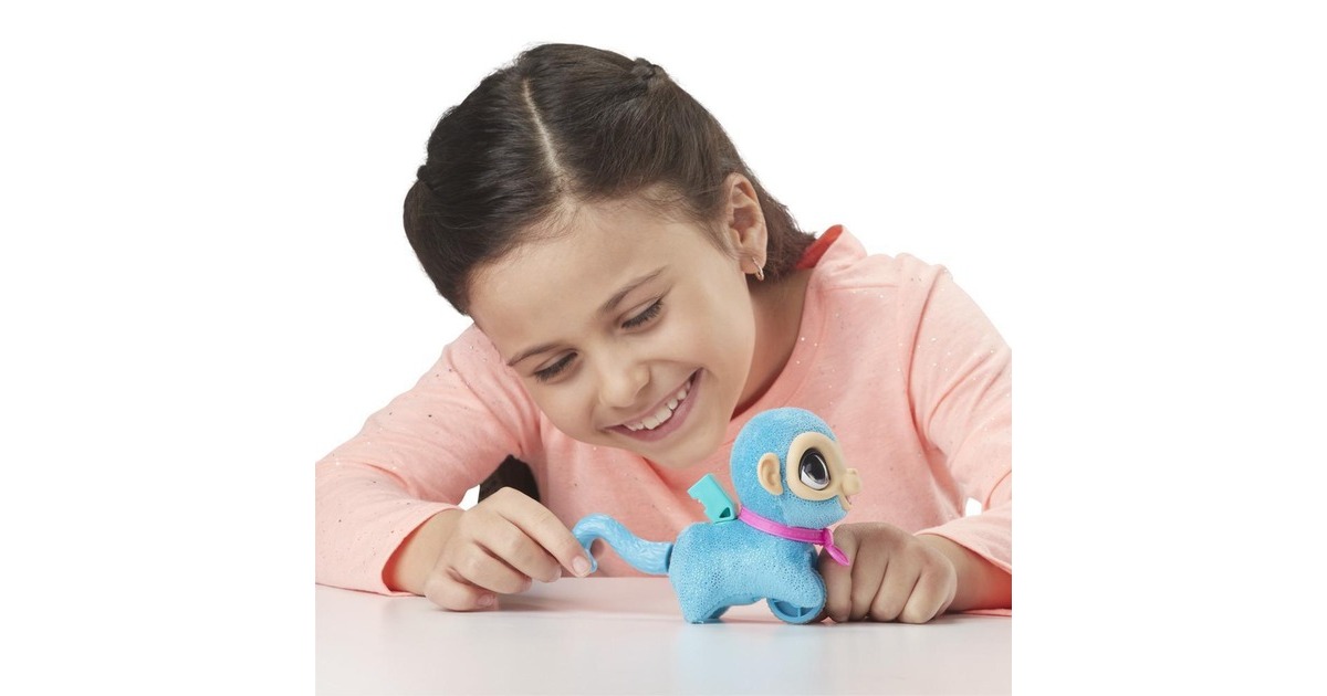 HasbrofurReal - Walkalots Lil' Wags Aap Pluchenspeelgoed