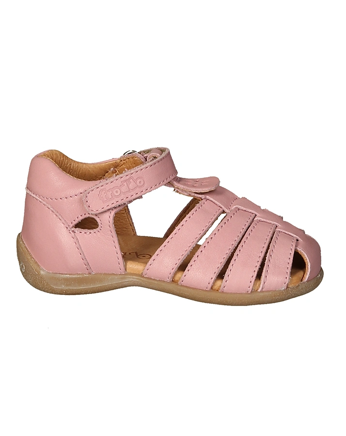 Lauflern-Sandalen CARTE GIRLY mit Zehenschutz in rosa
