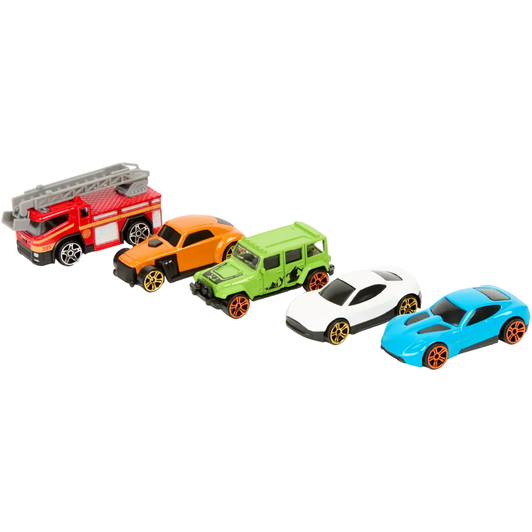 Teamsterz Street Machines straatracers 5 stuks | diverse varianten