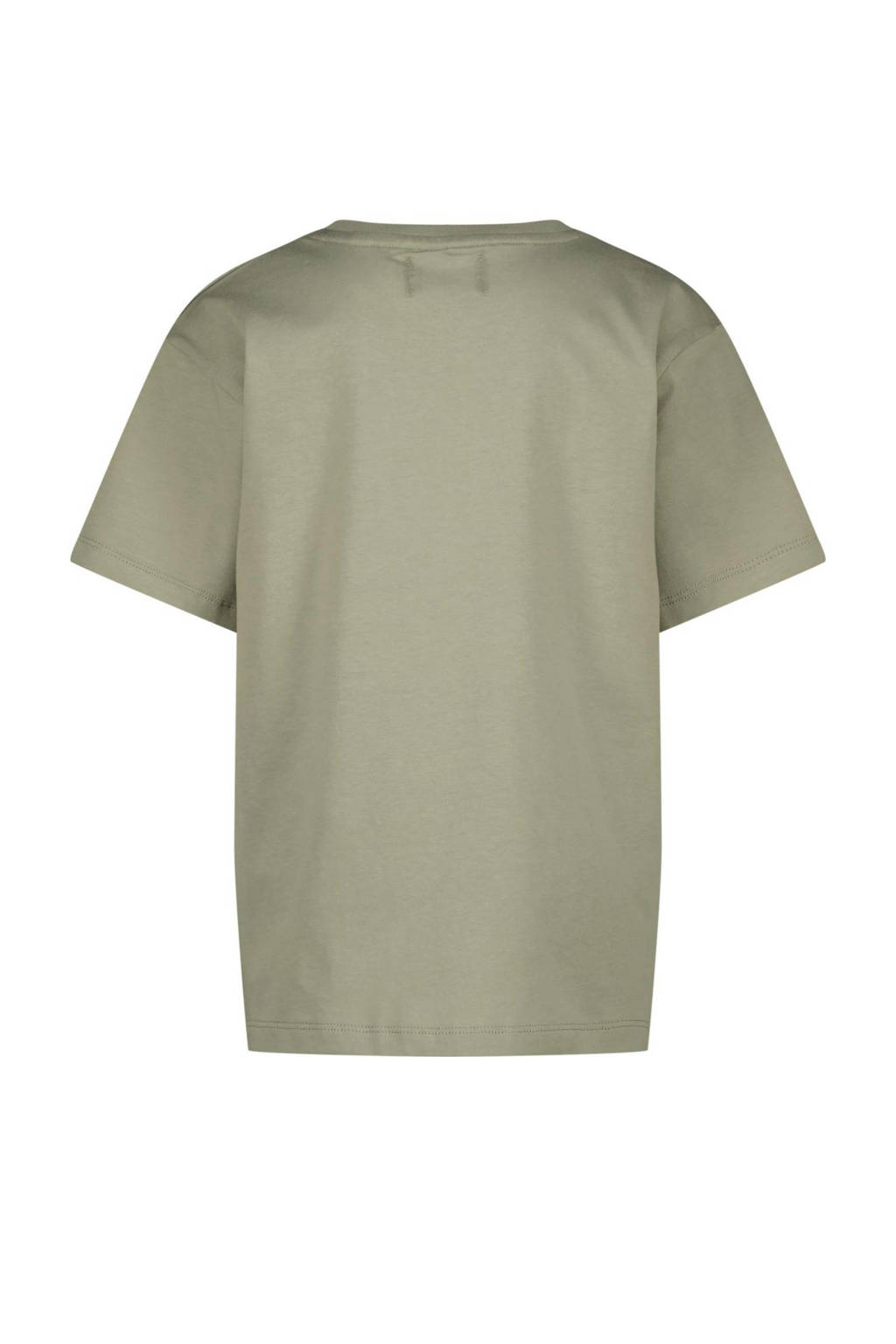 Raizzed T-shirt Halston met printopdruk grijsgroen