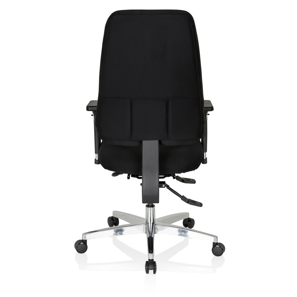 Profi Bürostuhl ZENIT COMFORT Stoff mit Armlehnen (höhenverstellbar) hjh OFFICE