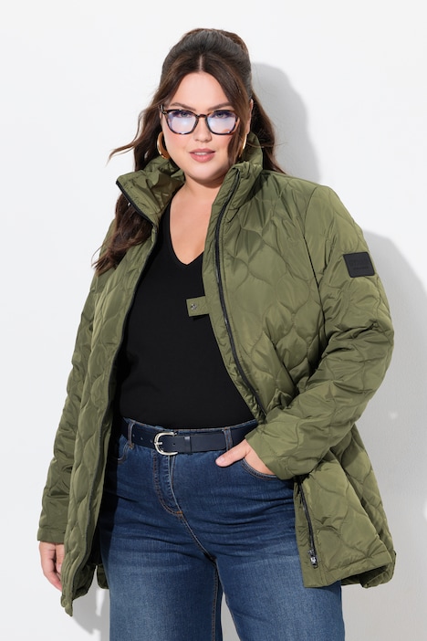 HYPRAR Steppjacke, wasserabweisend, Stehkragen