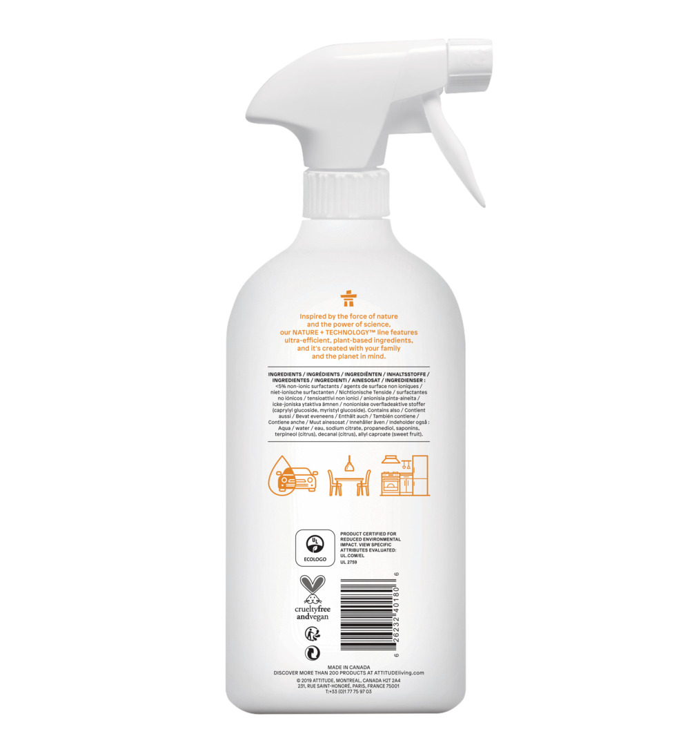 Attitude Nature+ Allesreiniger Spray (800 ml)