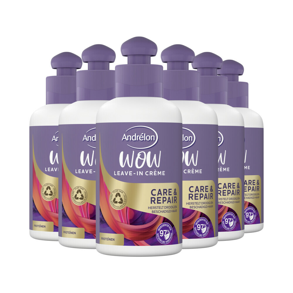 6x Andrelon Leave-In Care & Repair200 ml