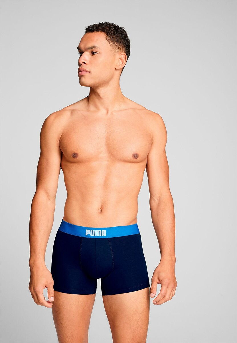 PUMA<br>Conjunto de 2 cuecas boxer com o logotipo Everyday