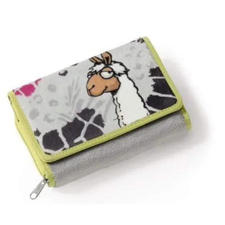 NICI Wild Friends Geldbeutel Lama, 15 x 11cm