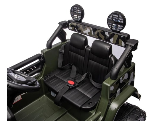 MILLY MALLY - Voiture électrique enfant Véhiculeride-on toyota fj cruiser army