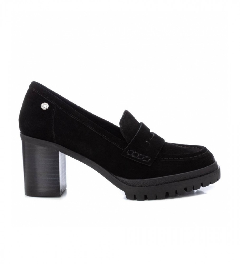 Sapatos de couro Carmela 160371 Preto - Altura do salto: 8 cm -