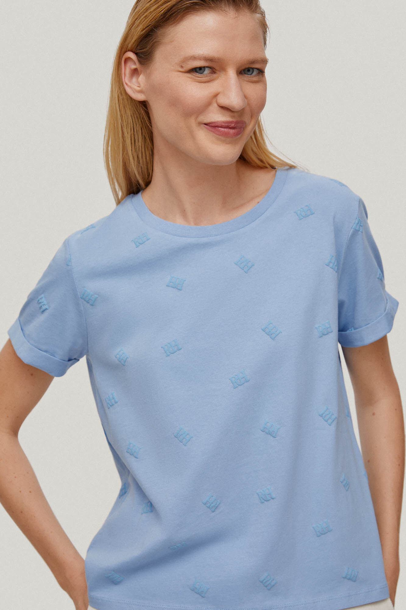 Camiseta de manga curta - Turquesa