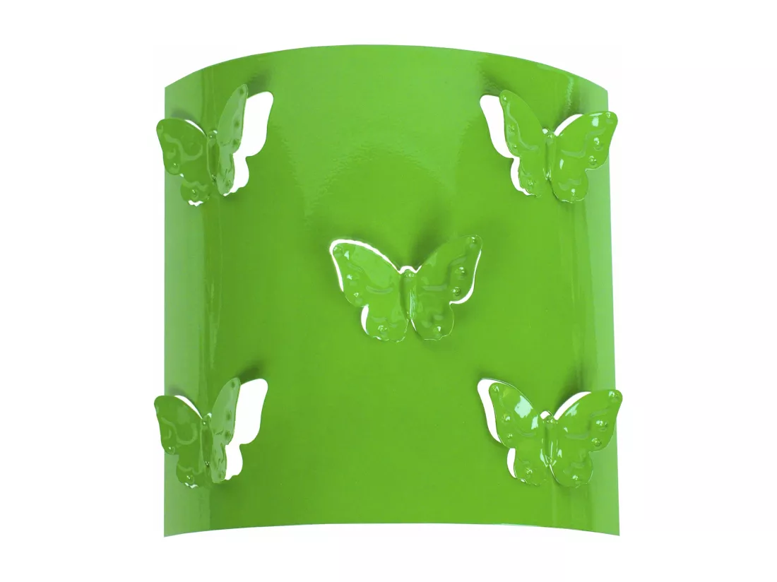 Applique enfant métal avert 8cm.