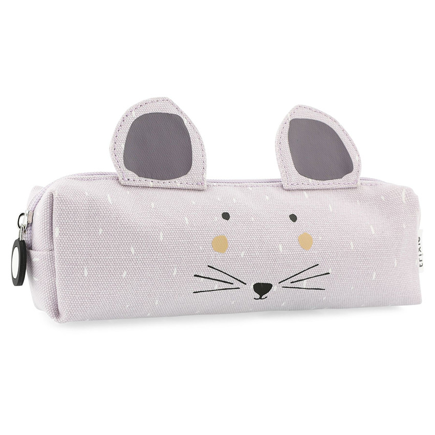 Trousse longue en coton - Mrs. Mouse