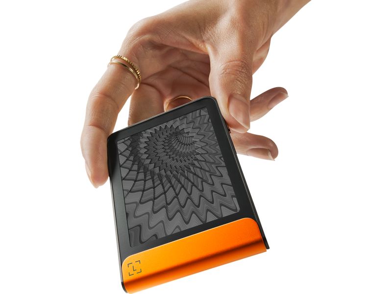 Ledger Flex Orange Hardware-Wallet für Schutz digitaler Vermögenswerte inkl. Recovery Key