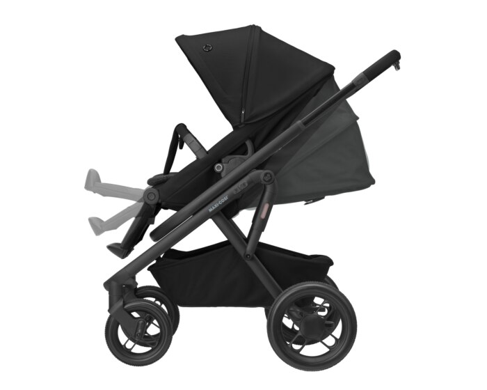 Lila XP Plus 0 - 4 Y   0 - 22 kg    Platz zum Wachsen  |    Einfach zu lenken  |    Großer Korb  |    Erobere jedes Gelände  |