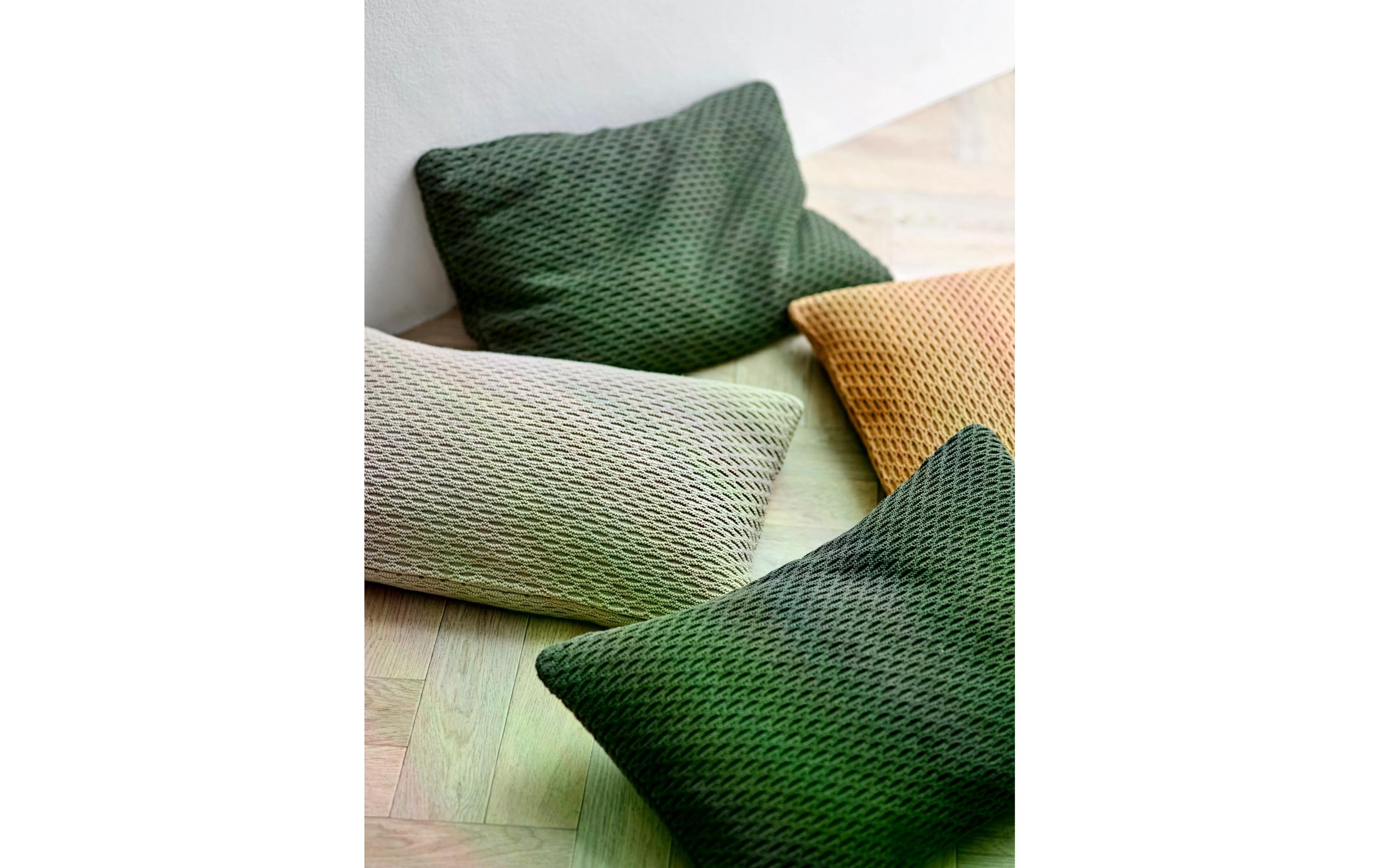 Kissen Wave Knit 40 x 60 cm, Braun/CamelWohnkissen