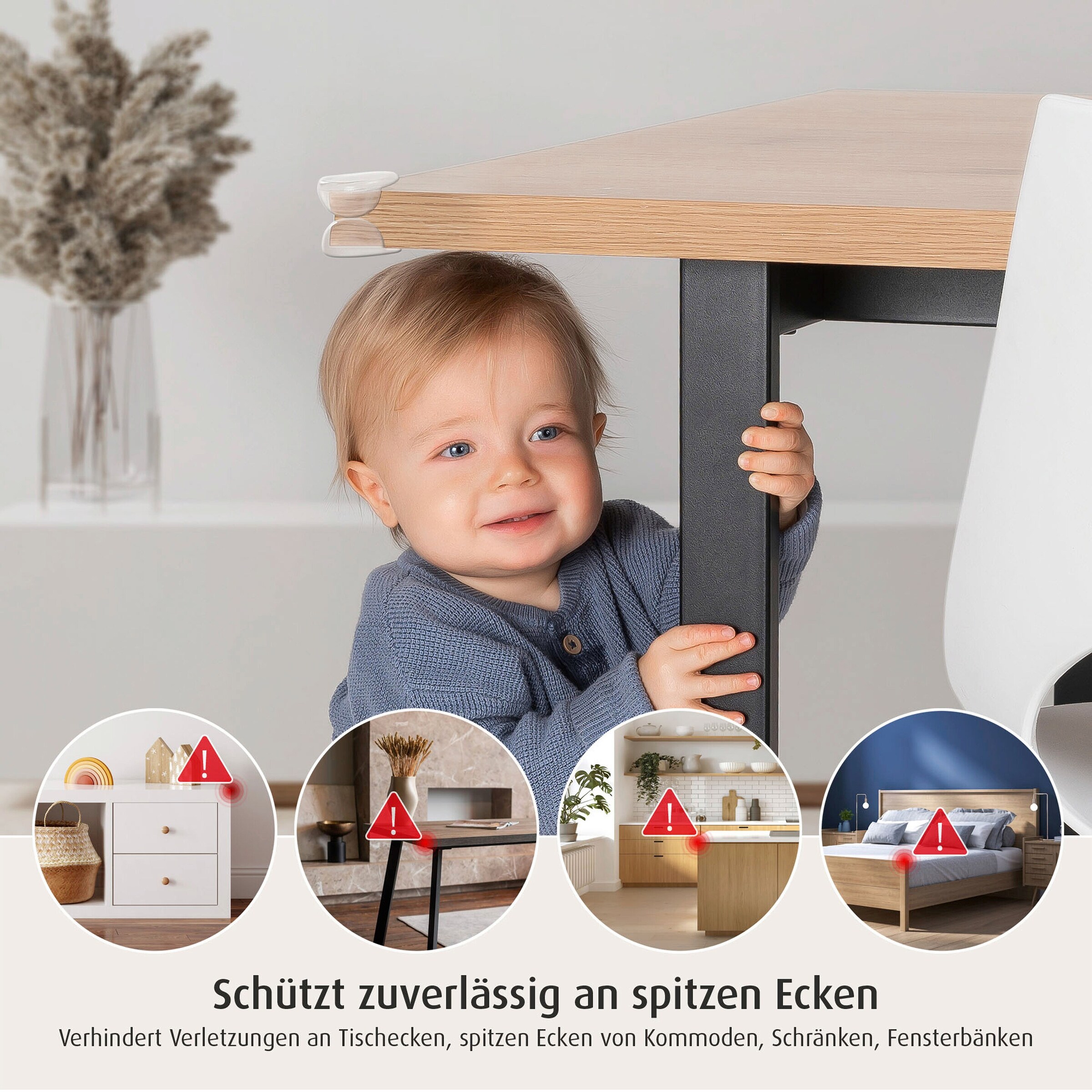 reer 4er-Pack Eckenschutz
