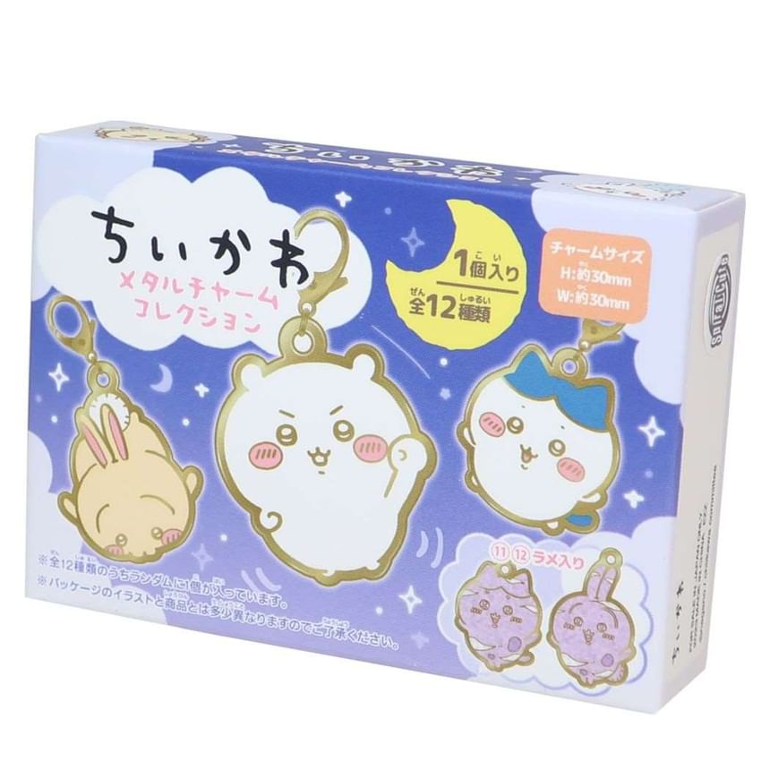 Ensky - Chiikawa Metal Collection - Mascotte sleutelhanger (12 soorten) (Blind Box)