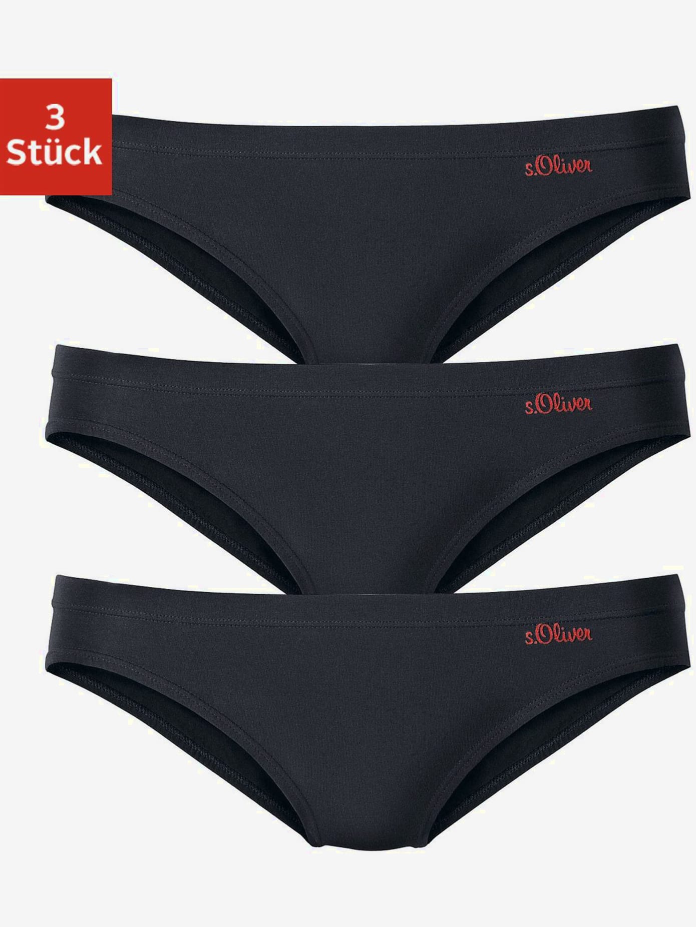 Lot de 3 bas de maillot de bain s.oliver