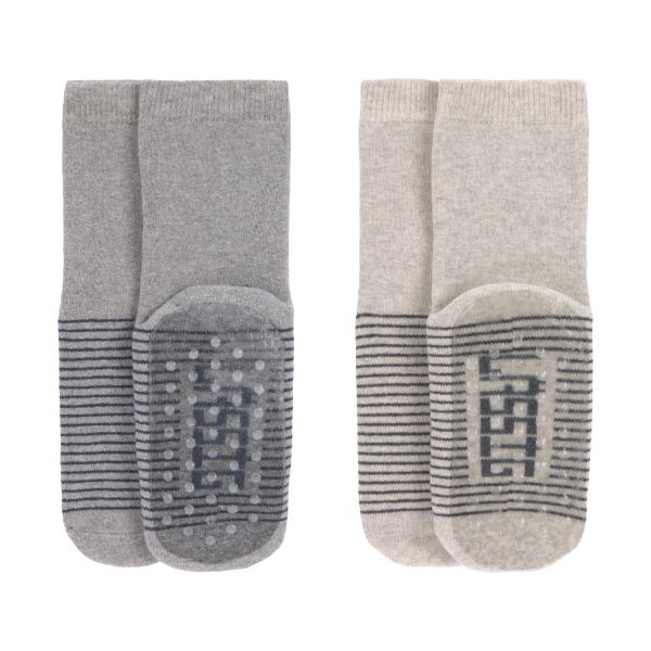 Laessig Anti-Slip Sokjes Blue / Grey Mt. 15-18