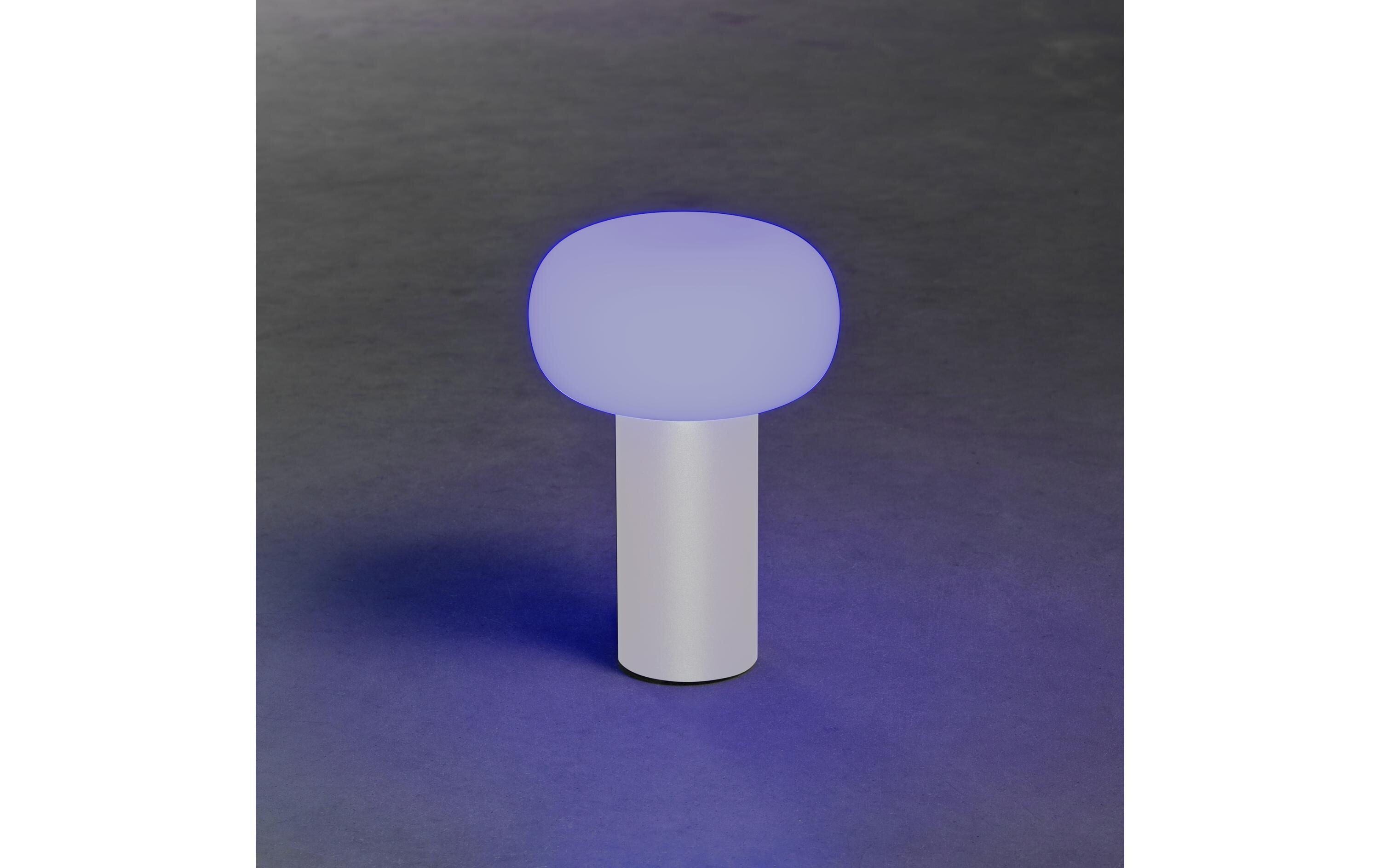 Tischleuchte USB Antibes, 2.5 W, RGBW, WeissAussenleuchte