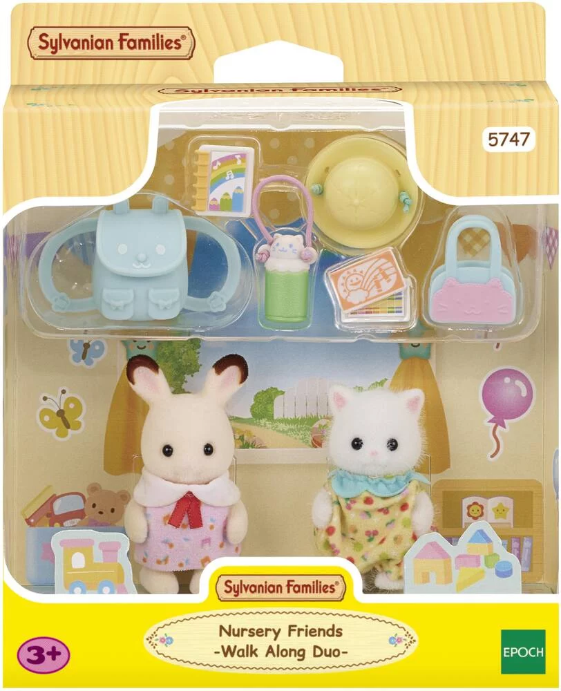 LE DUO DES BEBES EN PROMENADE - SYLVANIAN TOUS POUR BEBES