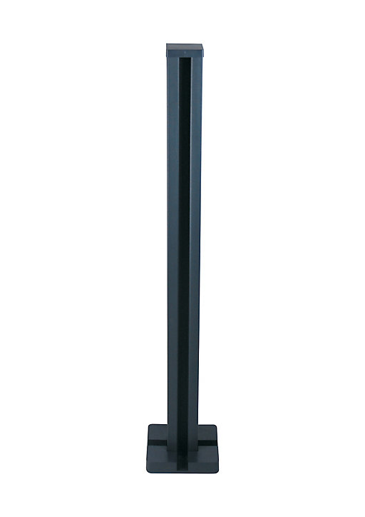 Poteau acier Neva anthracite h.183 cm