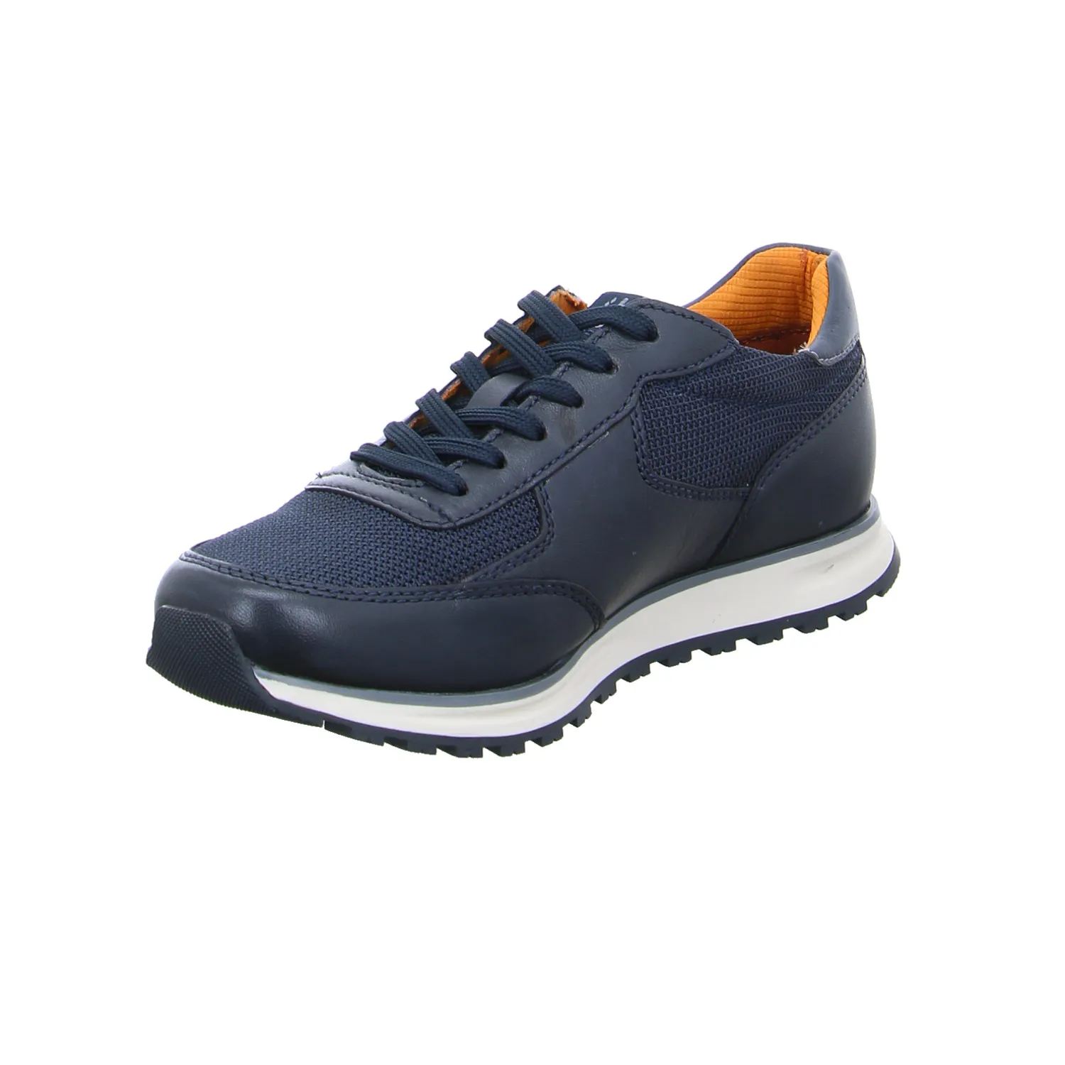 BUGATTI SHOES Halbschuhe Sneaker Blau Leder