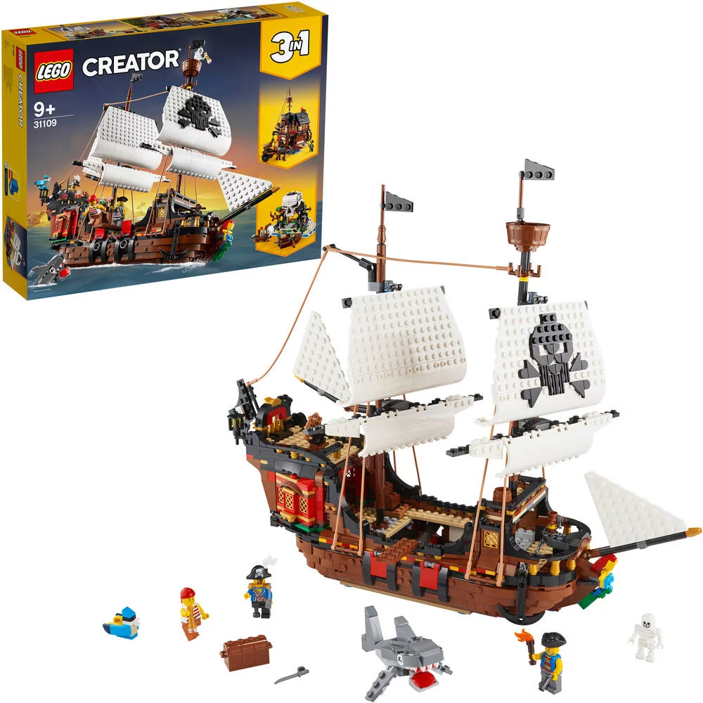 LEGO®CREATOR 31109 - LE BATEAU PIRATE