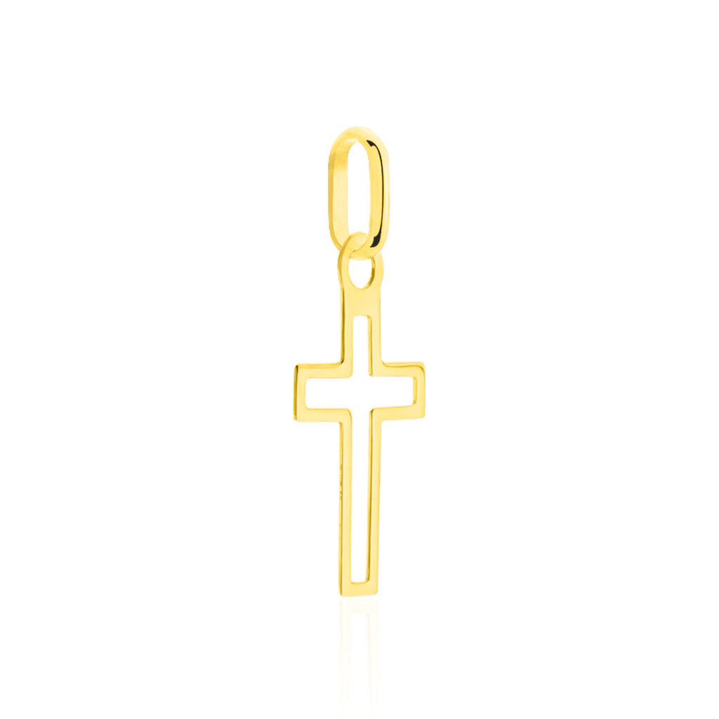 Pendentif Alyssa Croix Or Jaune