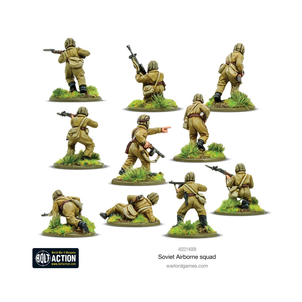 Bolt Action - Soviet Airborne Squad