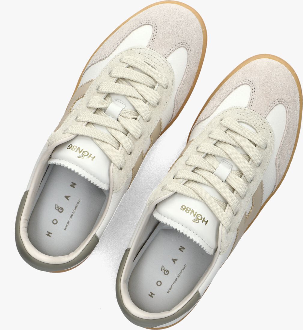 witte hogan lage sneakers cool allacciato h
