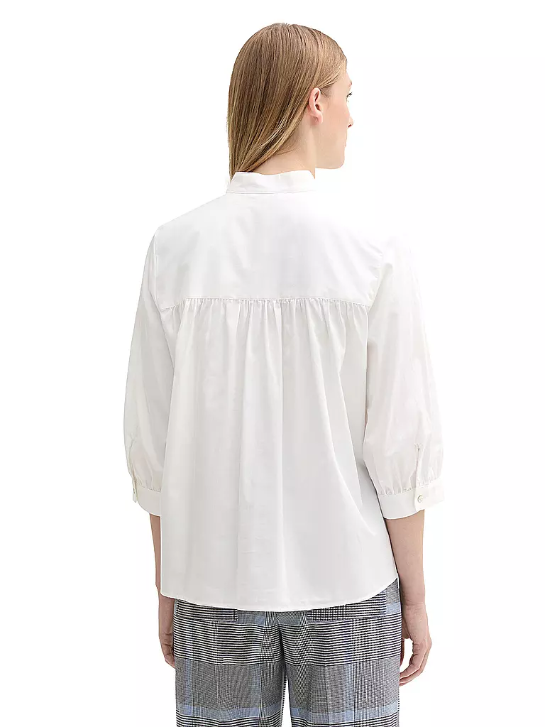 TOM TAILOR Bluse weiss