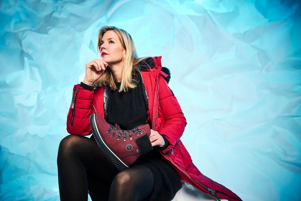Rieker Winterboots  , Schnürboots, Stiefelette, TEX-Membran, mit gepolstertem Schaftrand