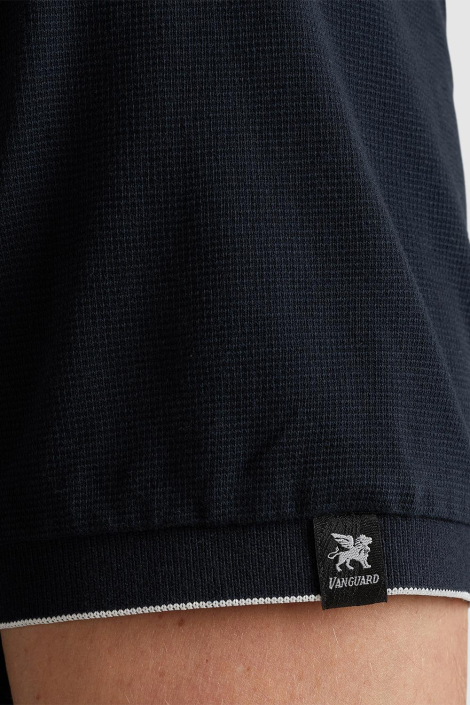 Vanguard blauwe heren polo