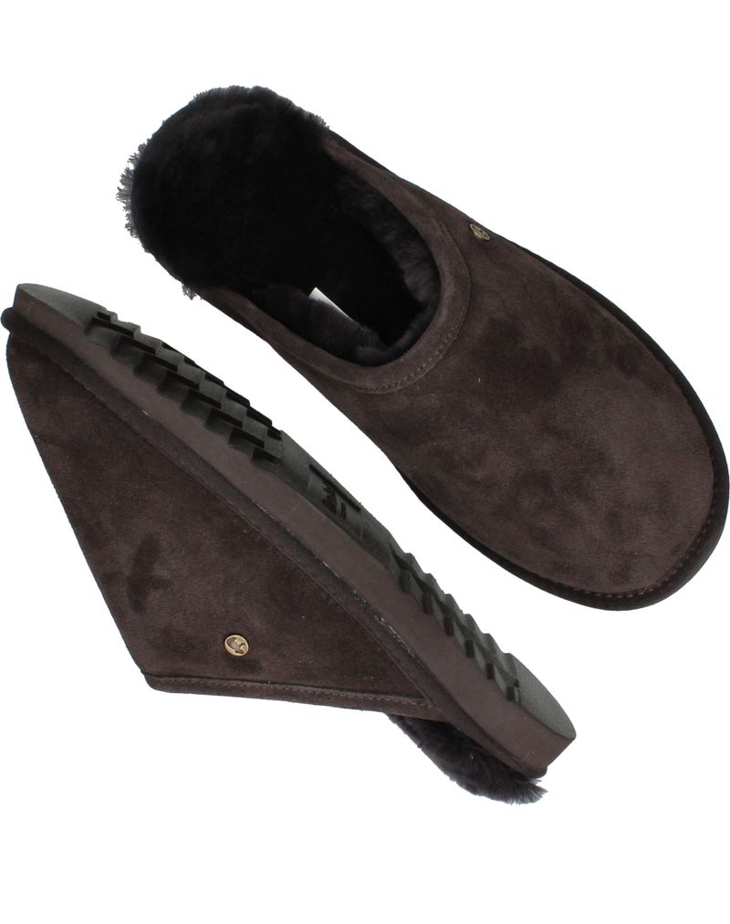 Warmbat Classic Pantoffels Bruin Heren
