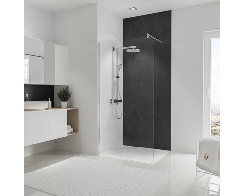 SCHULTE DecoDesign douchewandpaneel, steenlook, soft touch, 255 x 100 cm, D19010254 801