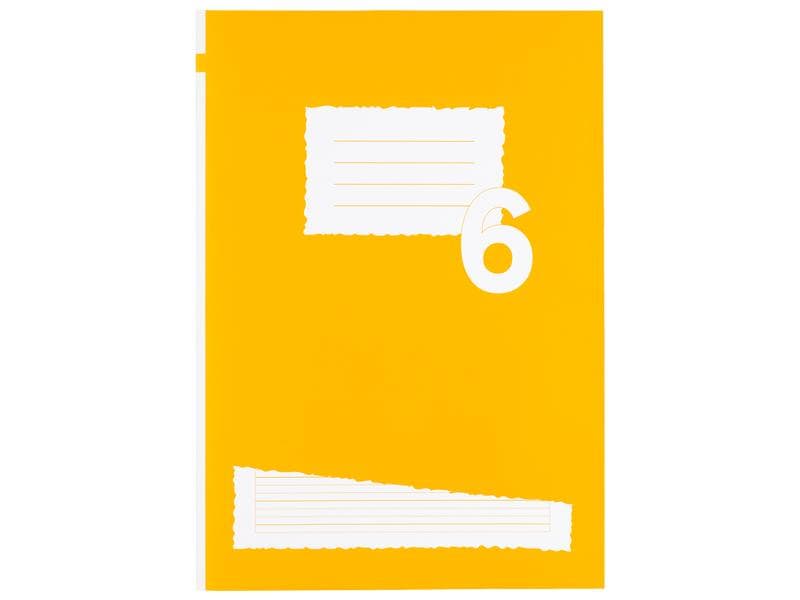 office focus Schulheft FSC A4, Liniert, Orange, 10 Stück Schulheft im Format A4