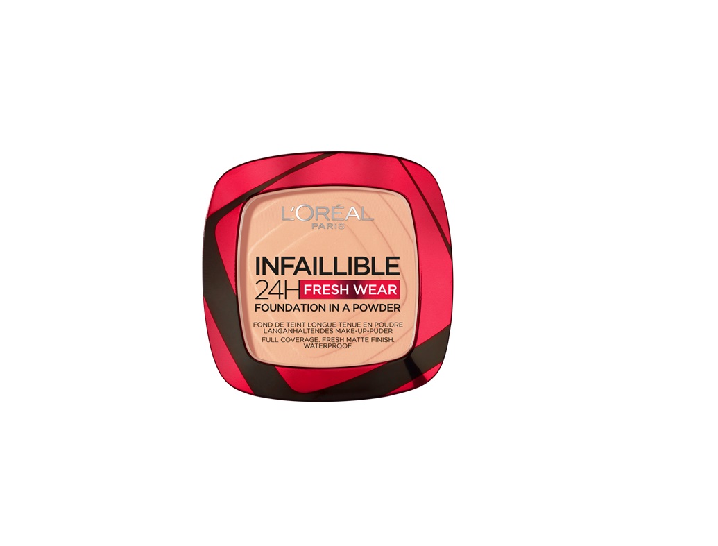 PÓ E BASE L'ORÉAL MAKE UP 2-EM-1 INFAILLIBLE 245 NU