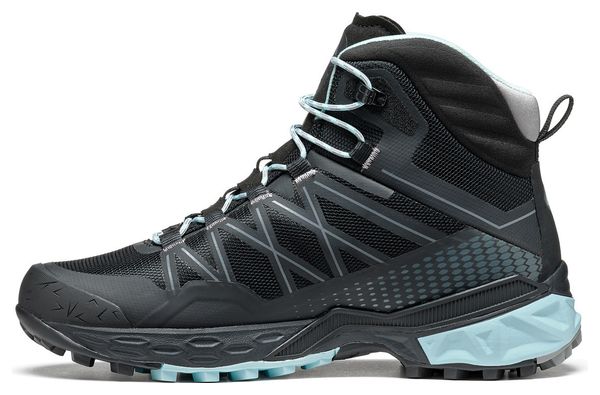 Chaussures de Randonnée Femme Asolo Tahoe Mid Gore-Tex Noir/Bleu