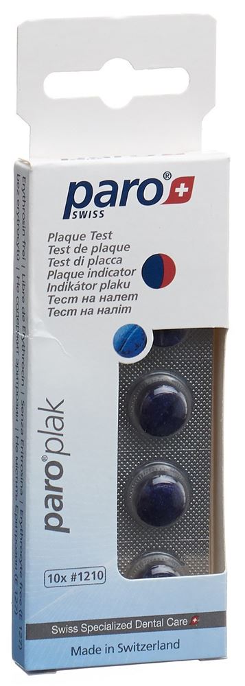 PARO 2-Farben Tabletten Tabl rot/blau 10 Stk