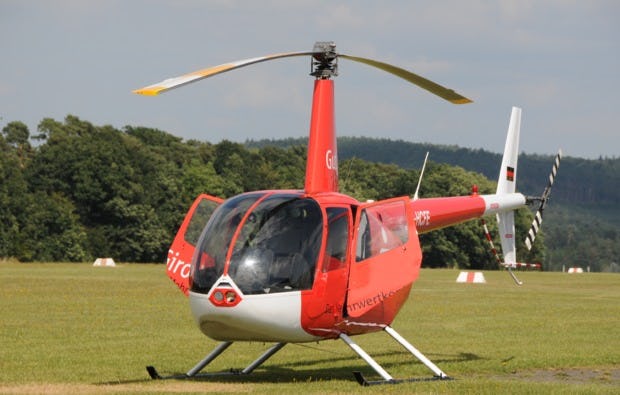 Hubschrauber-Rundflug in Paderborn als Geschenk