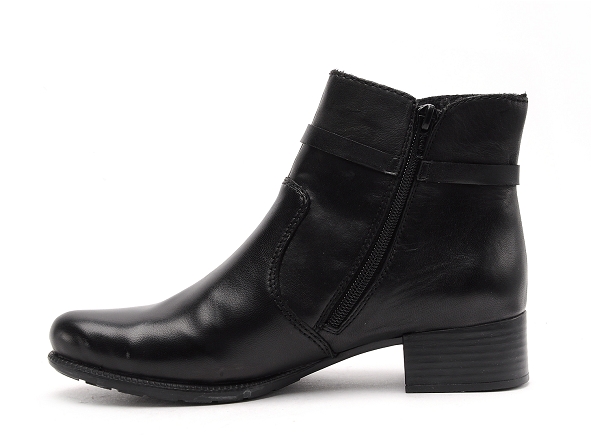 Rieker boots bottine plates femme 78676 noir