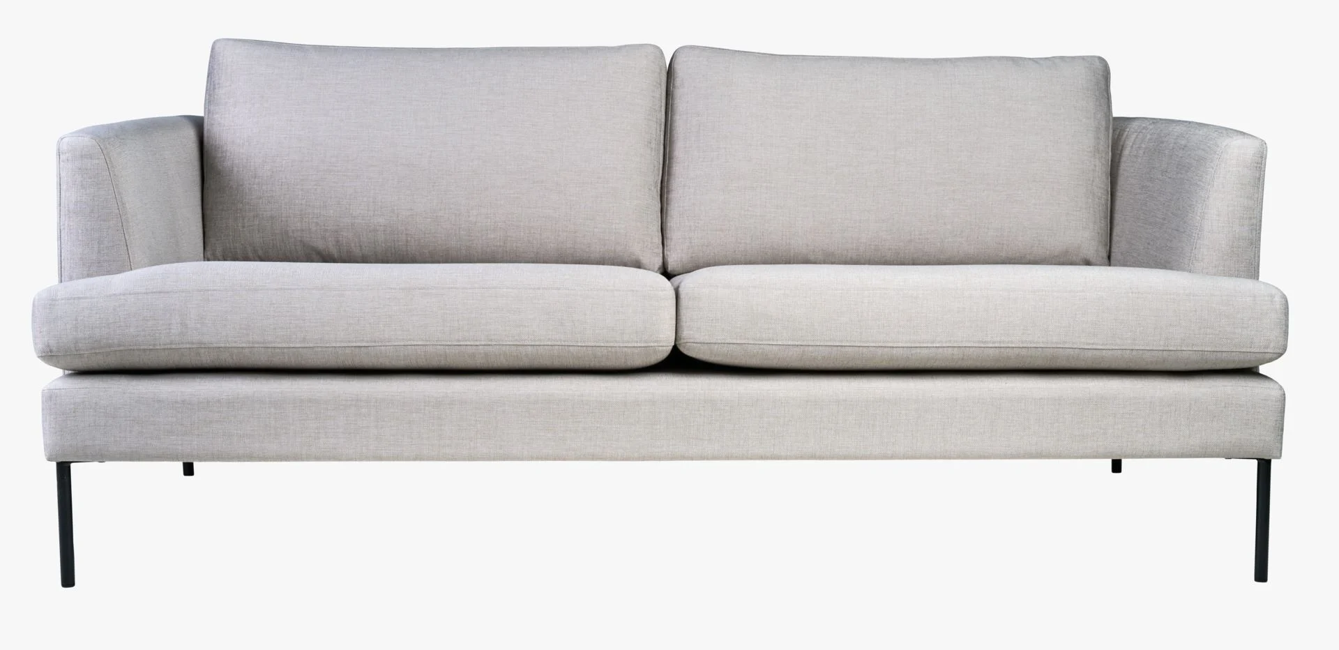 3 seter sofa grå - 189x94x80 cm