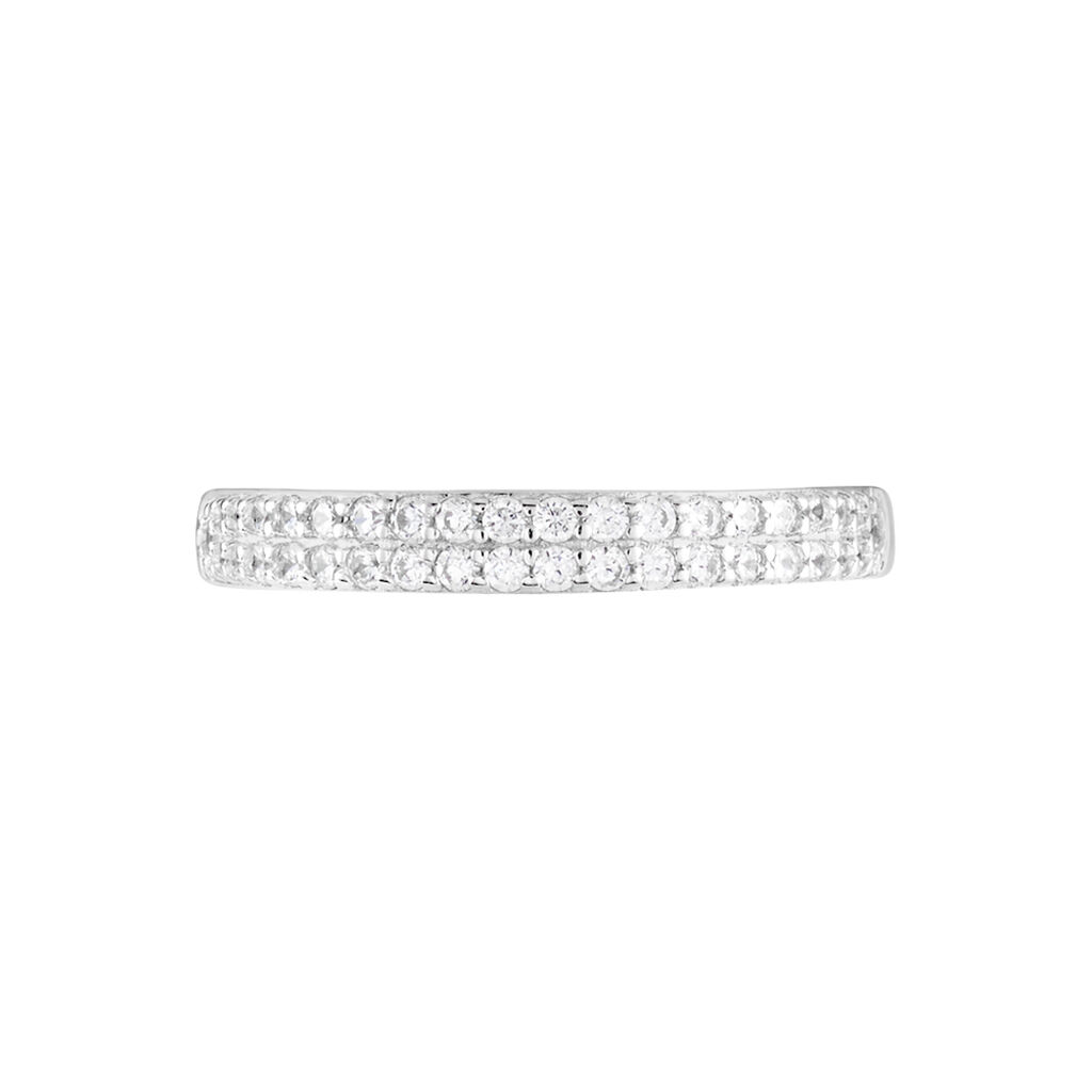 Bague Kelsy Argent Blanc Oxyde De Zirconium