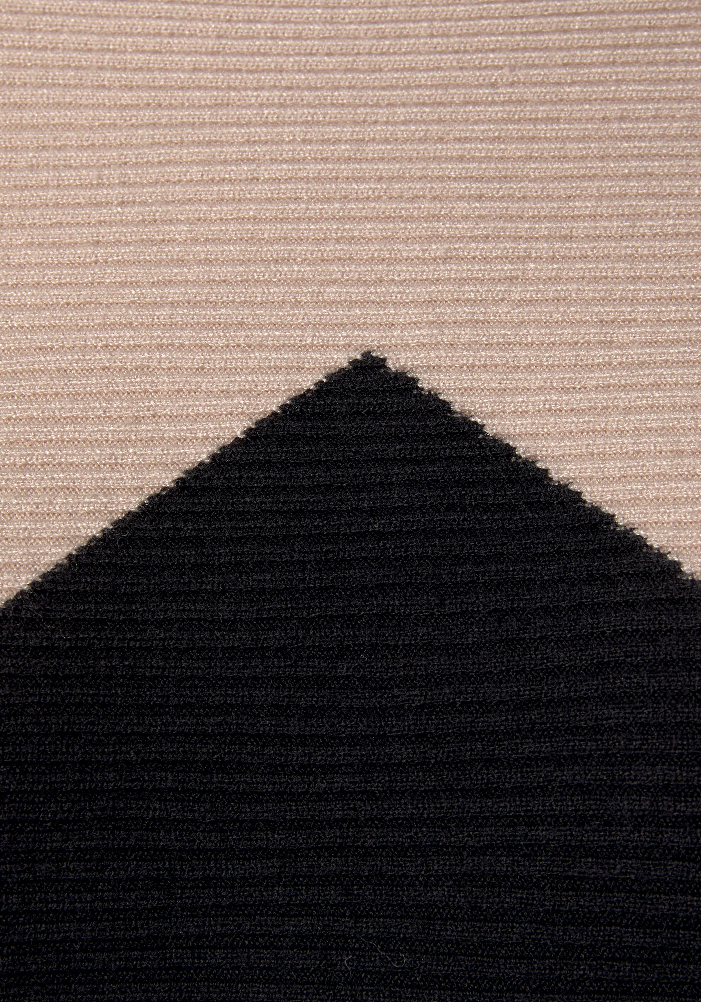 LASCANA Strickpullover , mit Colorblock-Optik und leichten Fledermausärmeln