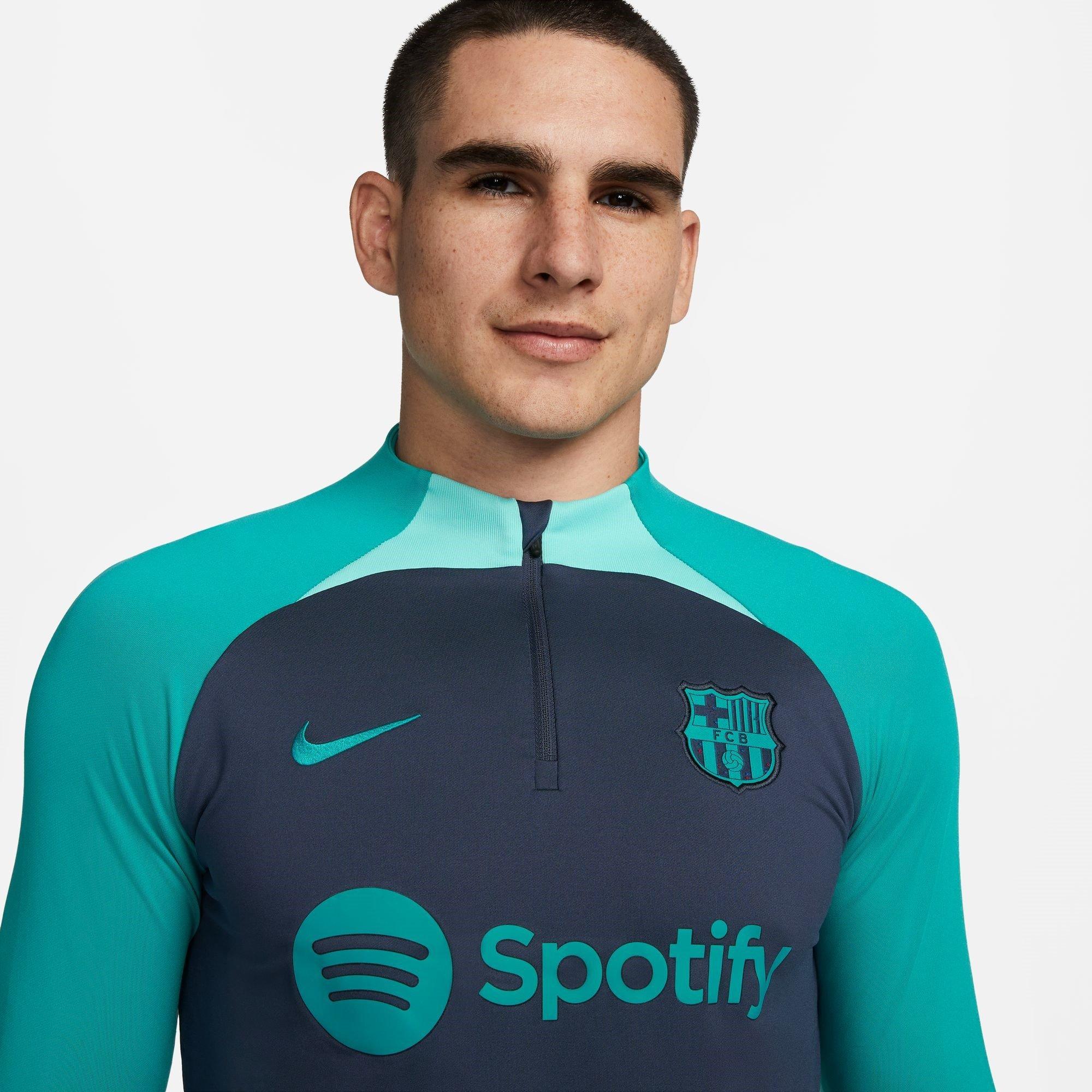 Nike FC Barcelona Strike Mens Nike Dri FIT Knit Soccer Drill Top