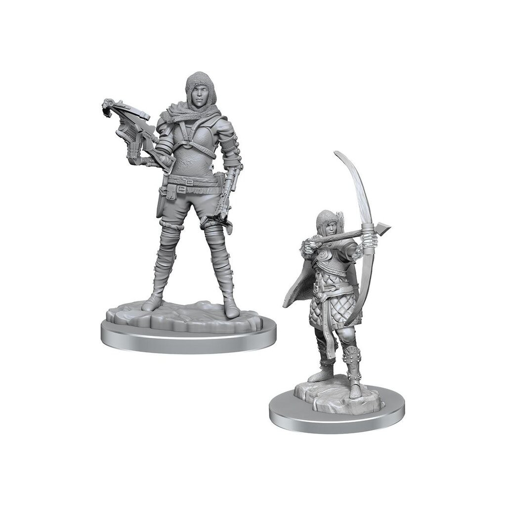 Wizkids Deep Cuts Unpainted Miniatures: Human Rogue