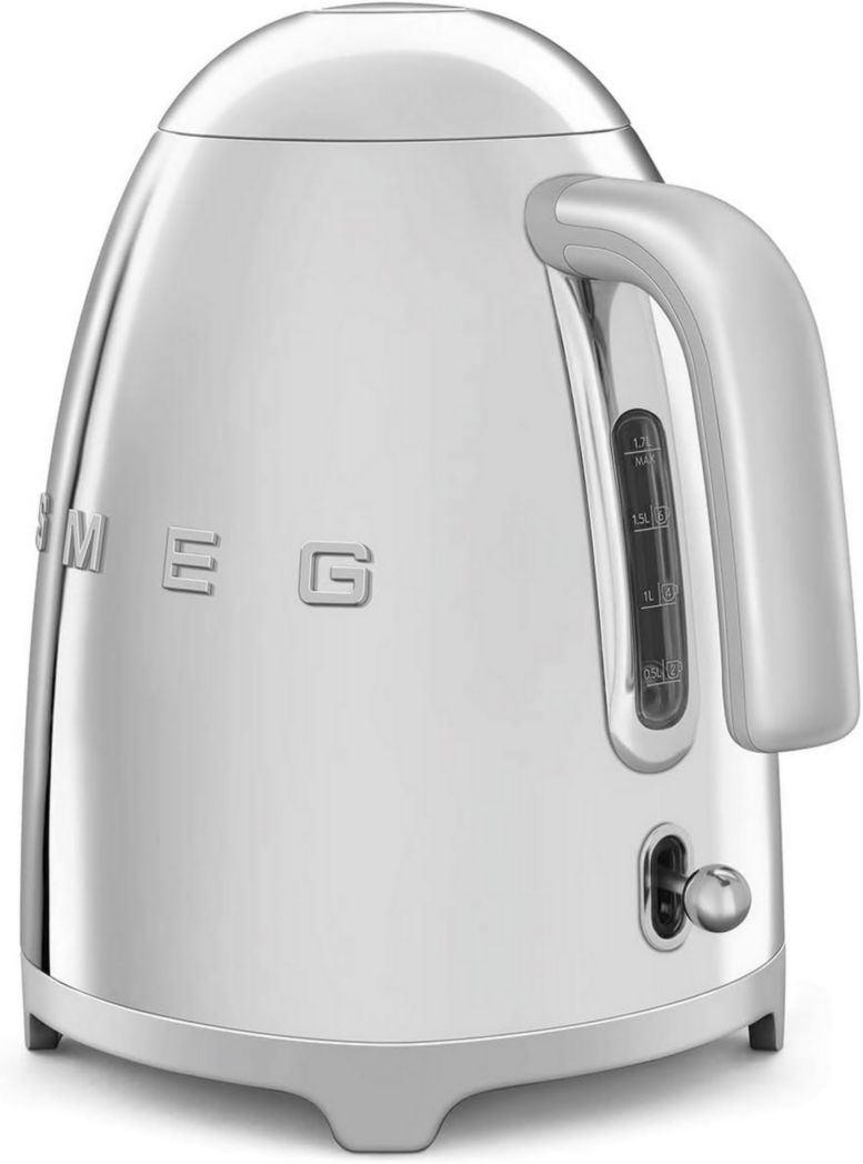Smeg KFL03SSUK et TSF01SSUK – Bouilloire chromée et grille-pain deux tranches – Modèle Kettle 2017